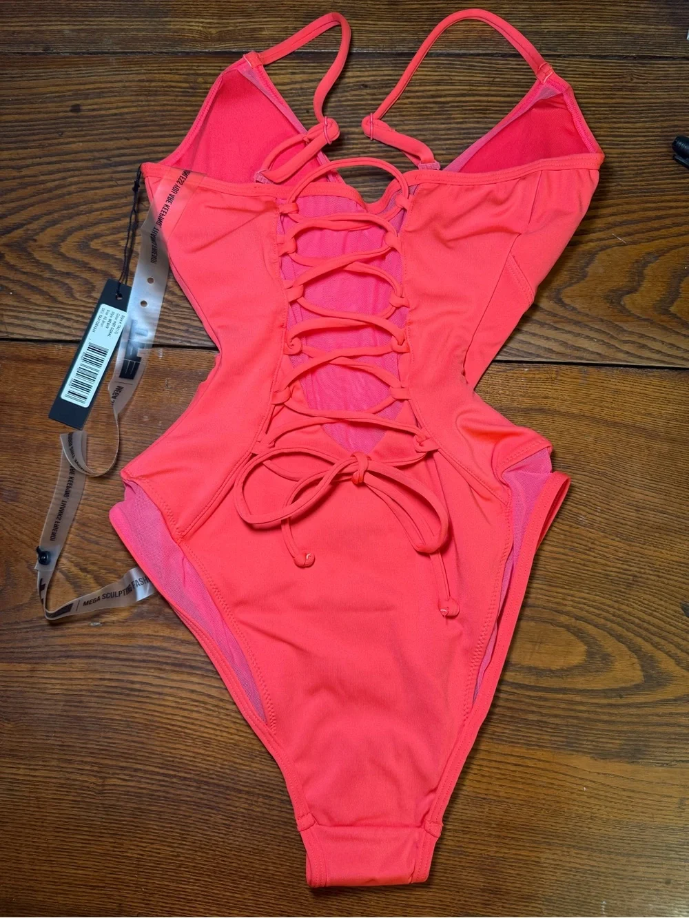 Ta3 Meshy- Hot Coral - XS Short